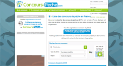 Desktop Screenshot of concours-peche.com